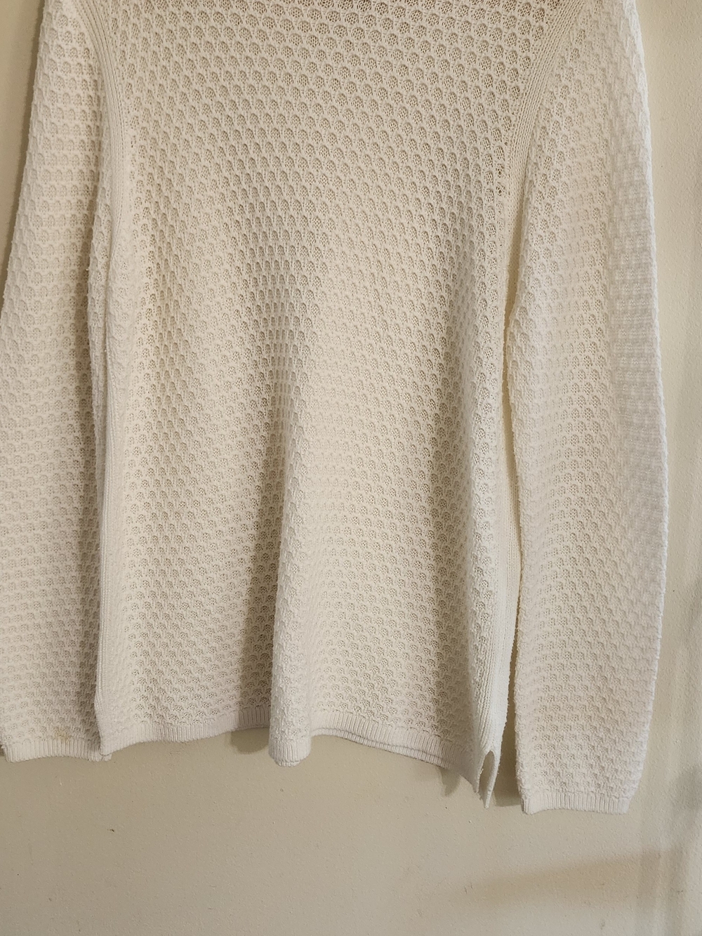 Old Navy Cream Open-Knit‎ Sweater